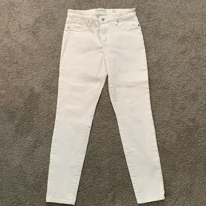 Lucky Brand White Skinny Jeans